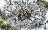 Ice Clock 3D Photo Screensaver screenshot